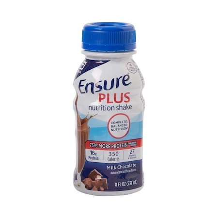 Ensure Plus Nutrition Shake Ensure Plus Chocolate Oral Supplement, 8oz bottle, 6PK 57266